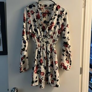 Floral womens small jumper